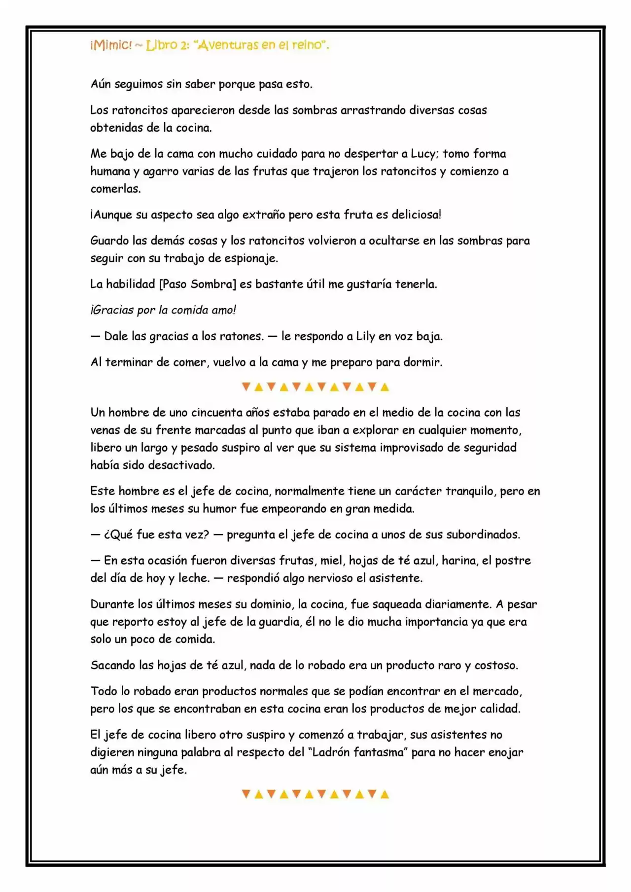 ¡Mimic! (Novela) - Capítulo 35 - Página 4 - LectorTMOo