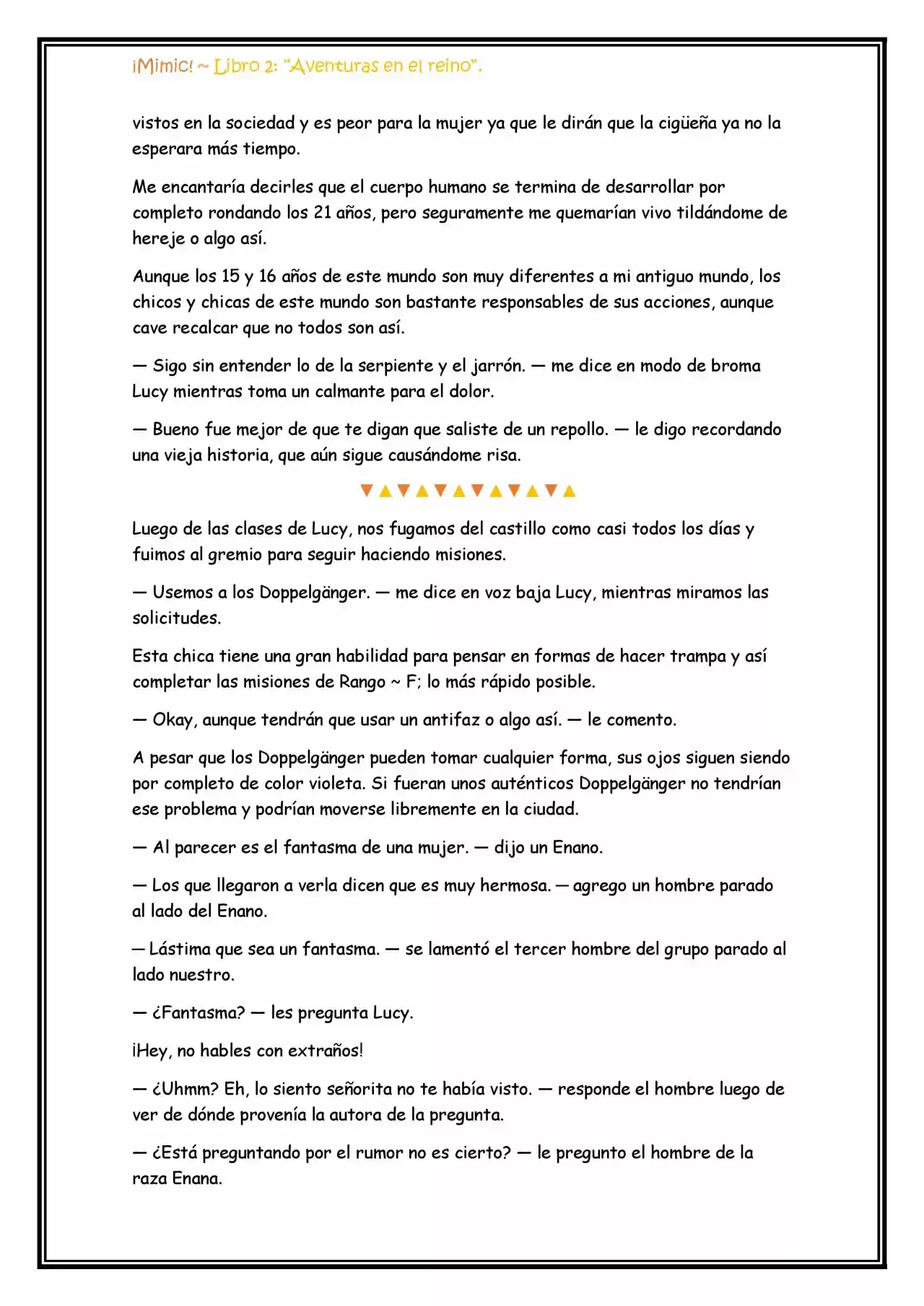 ¡Mimic! (Novela) - Capítulo 39 - Página 2 - LectorTMOo