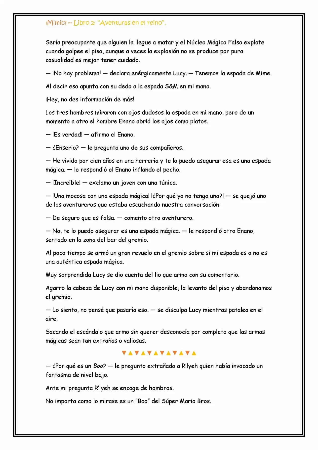 ¡Mimic! (Novela) - Capítulo 39 - Página 5 - LectorTMOo