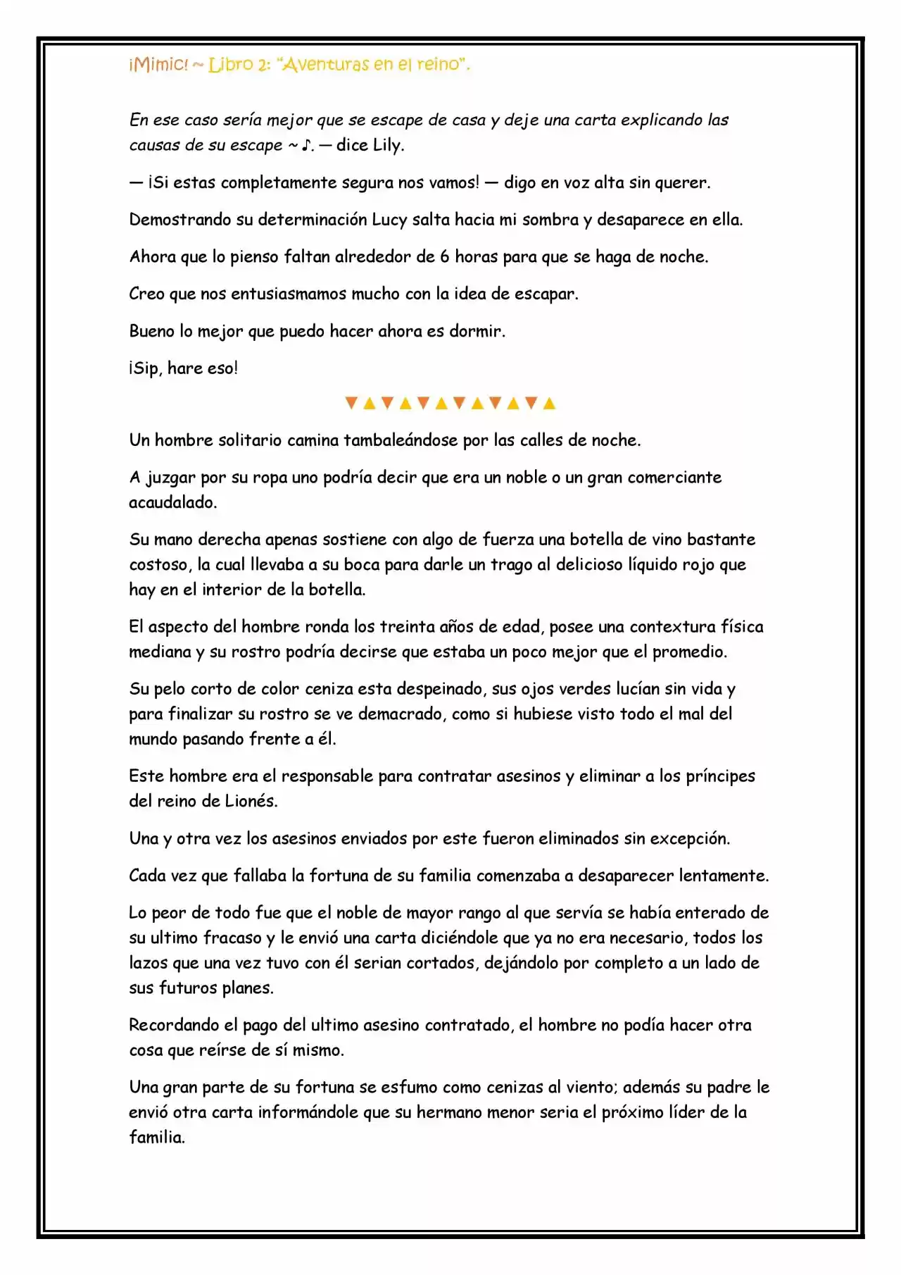 ¡Mimic! (Novela) - Capítulo 39 - Página 9 - LectorTMOo
