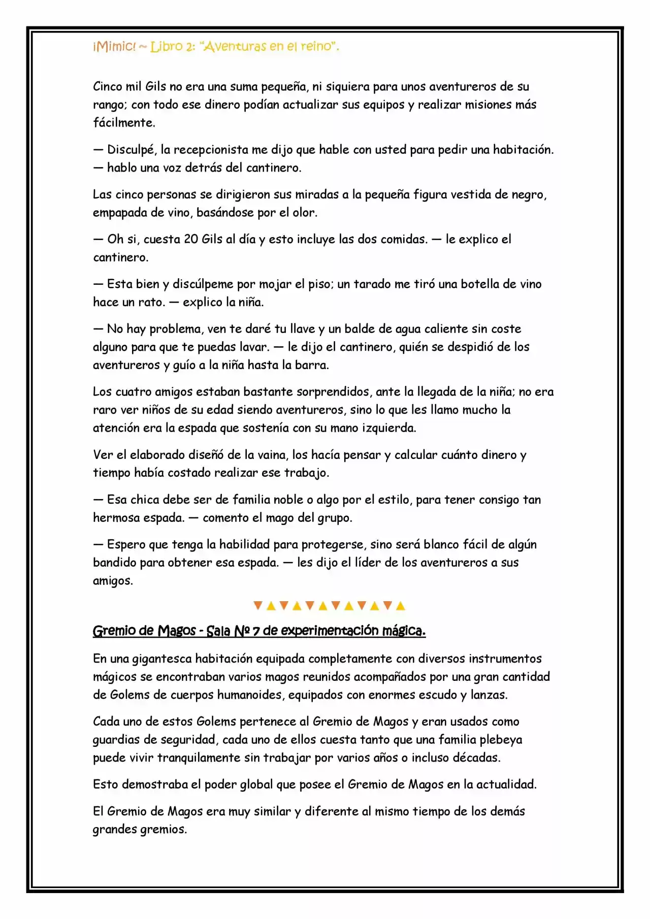 ¡Mimic! (Novela) - Capítulo 40 - Página 5 - LectorTMOo