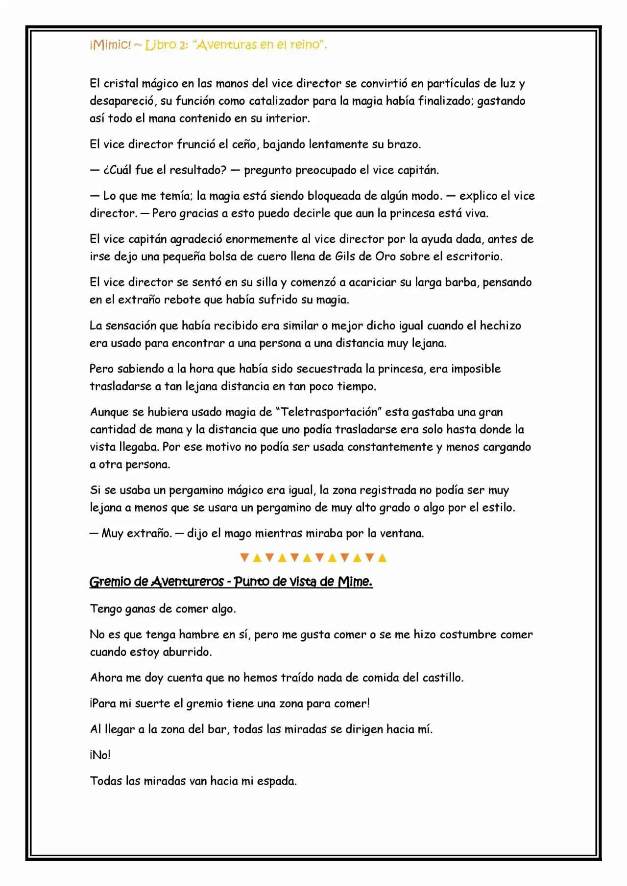 ¡Mimic! (Novela) - Capítulo 41 - Página 5 - LectorTMOo
