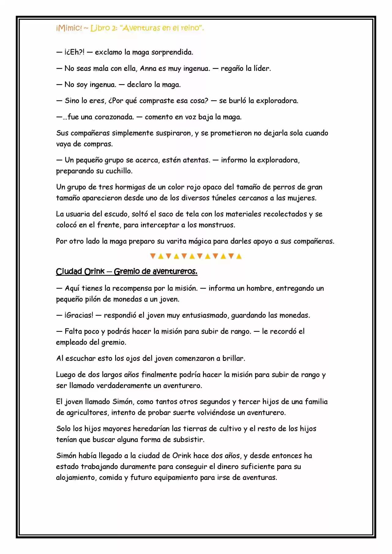 ¡Mimic! (Novela) - Capítulo 47 - Página 4 - LectorTMOo