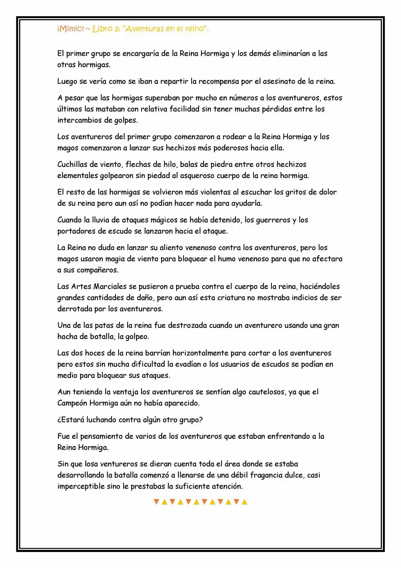 ¡Mimic! (Novela) - Capítulo 49 - Página 5 - LectorTMOo