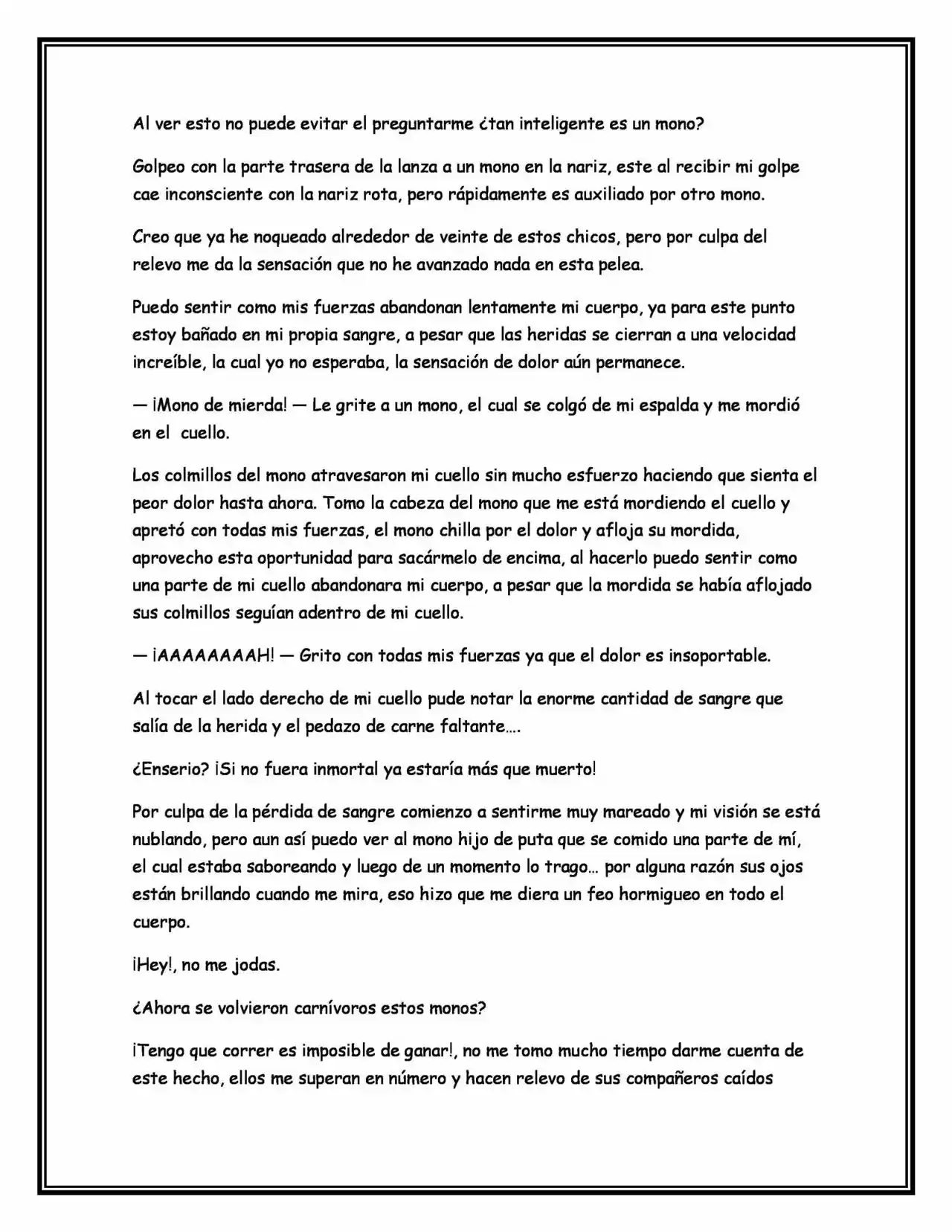 ¡Mimic! (Novela) - Capítulo 5 - Página 5 - LectorTMOo