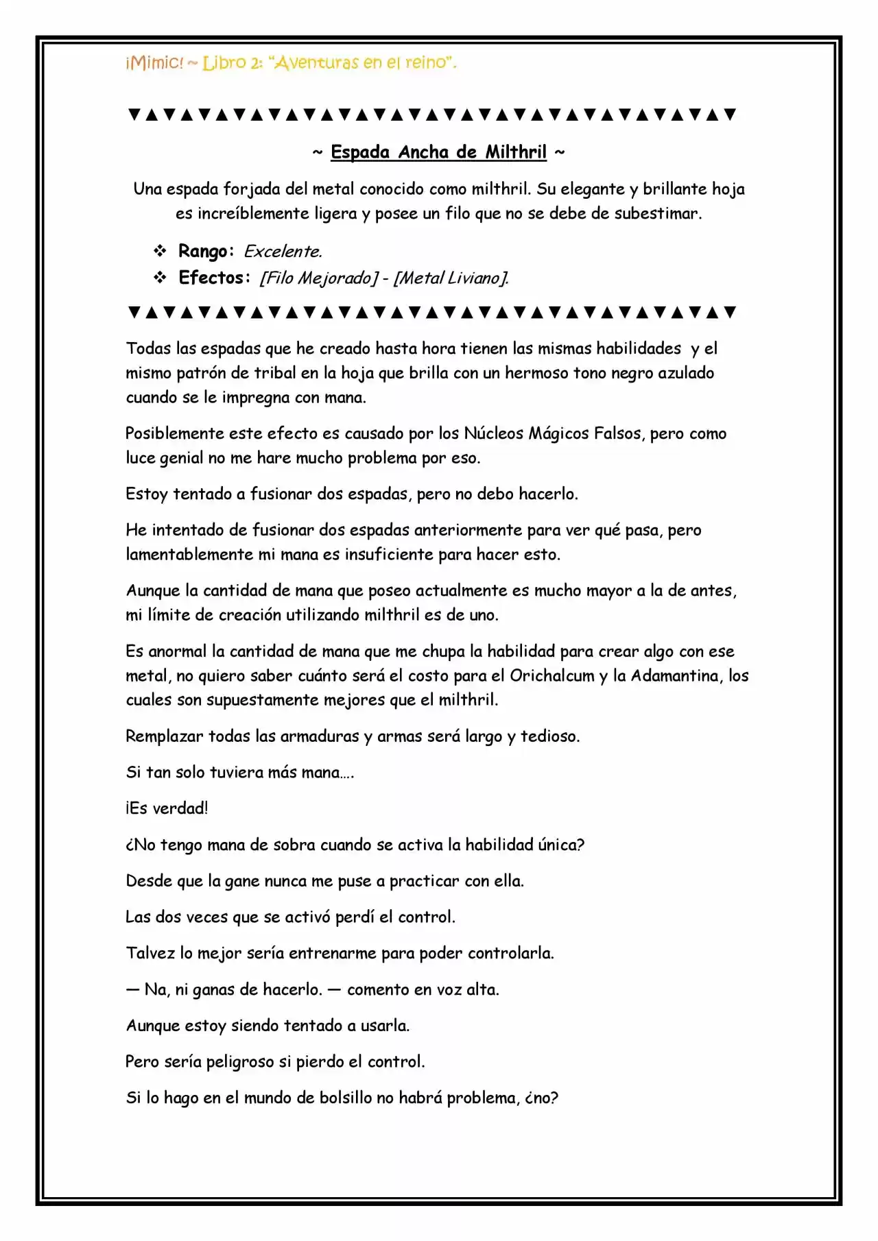 ¡Mimic! (Novela) - Capítulo 53 - Página 6 - LectorTMOo