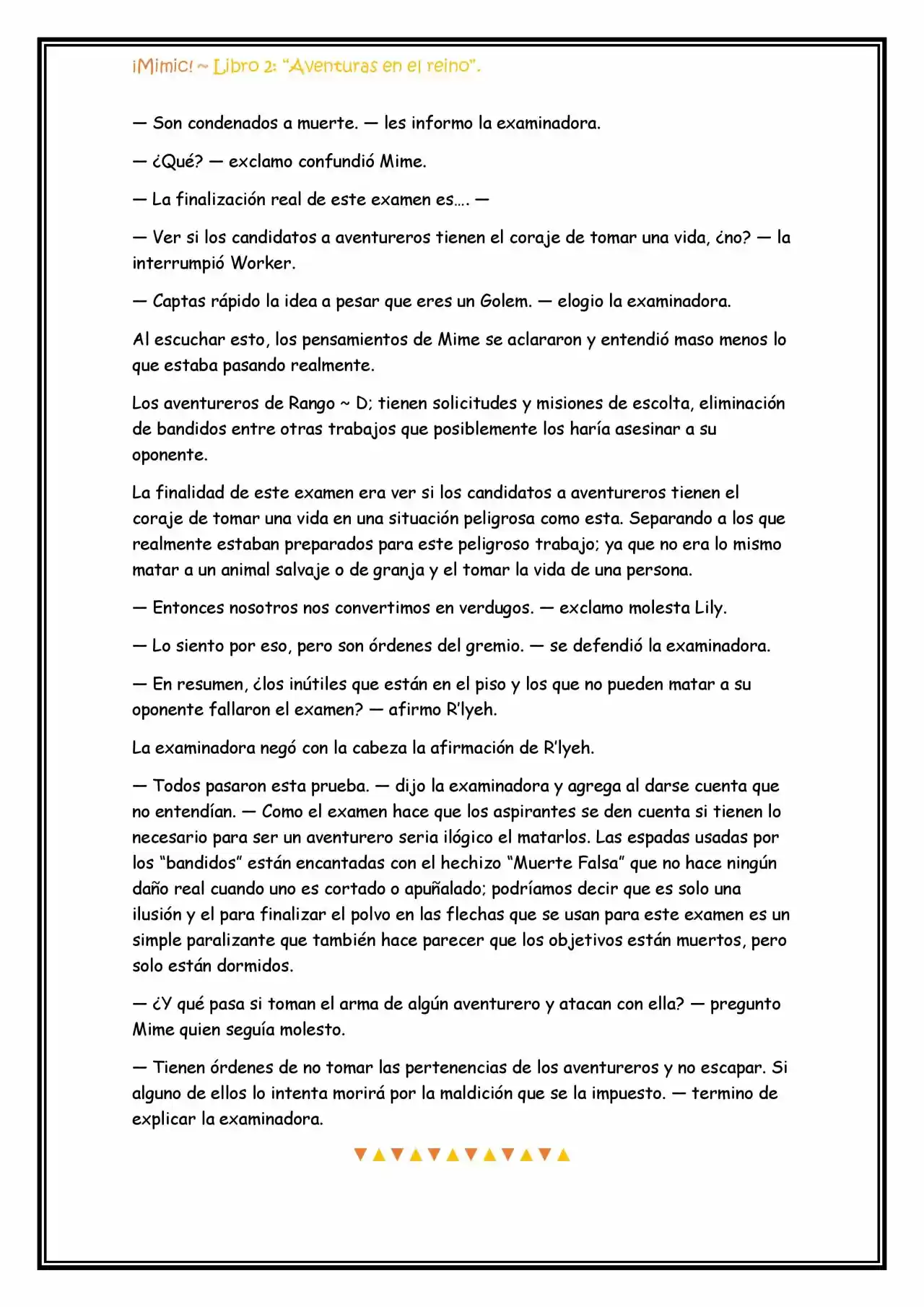 ¡Mimic! (Novela) - Capítulo 56 - Página 6 - LectorTMOo