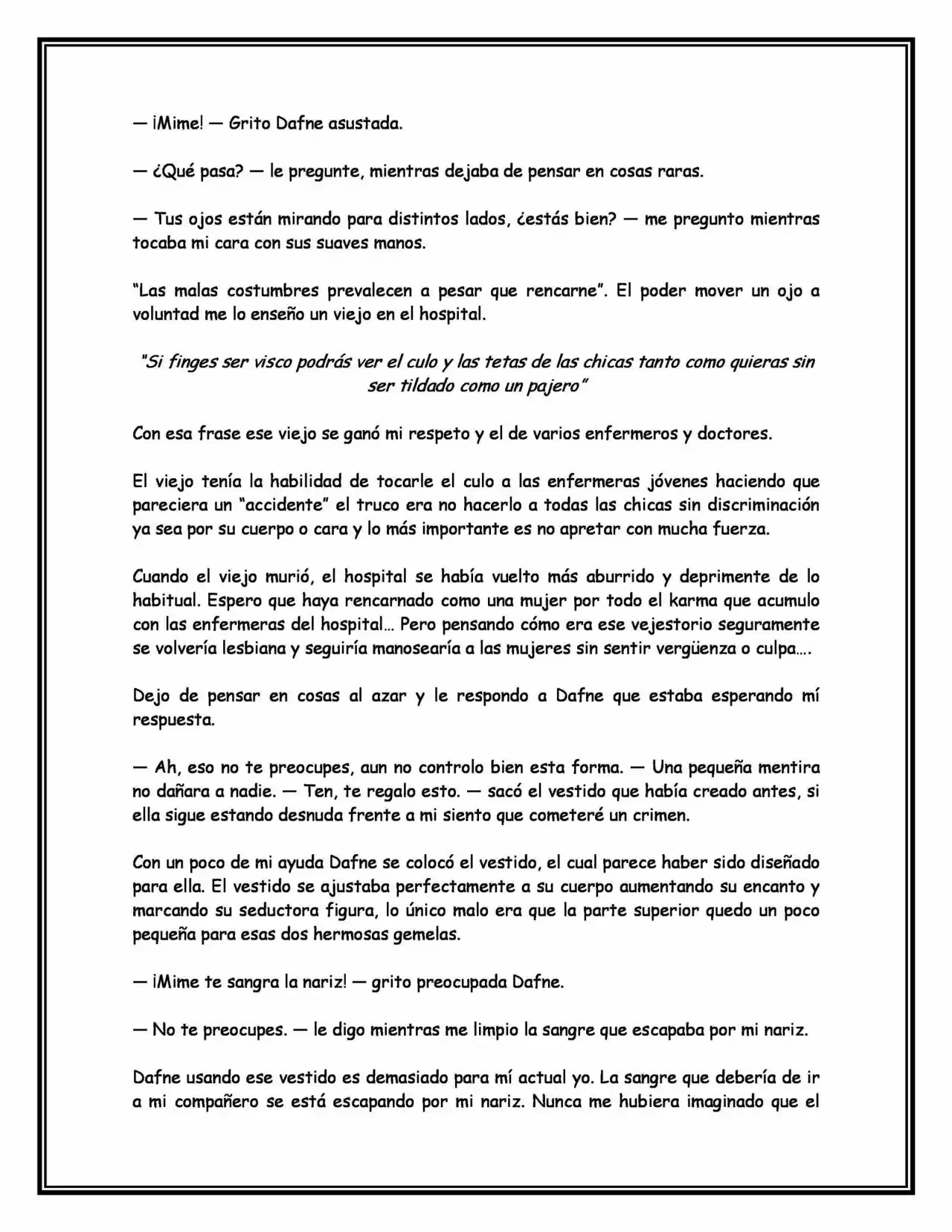 ¡Mimic! (Novela) - Capítulo 6 - Página 6 - LectorTMOo