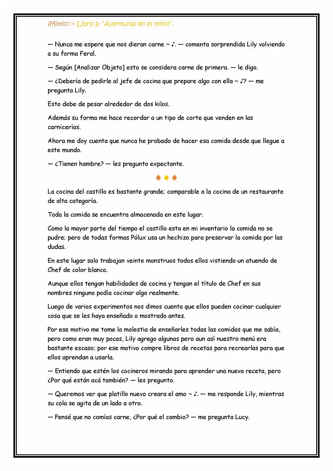 ¡Mimic! (Novela) - Capítulo 60 - Página 4 - LectorTMOo