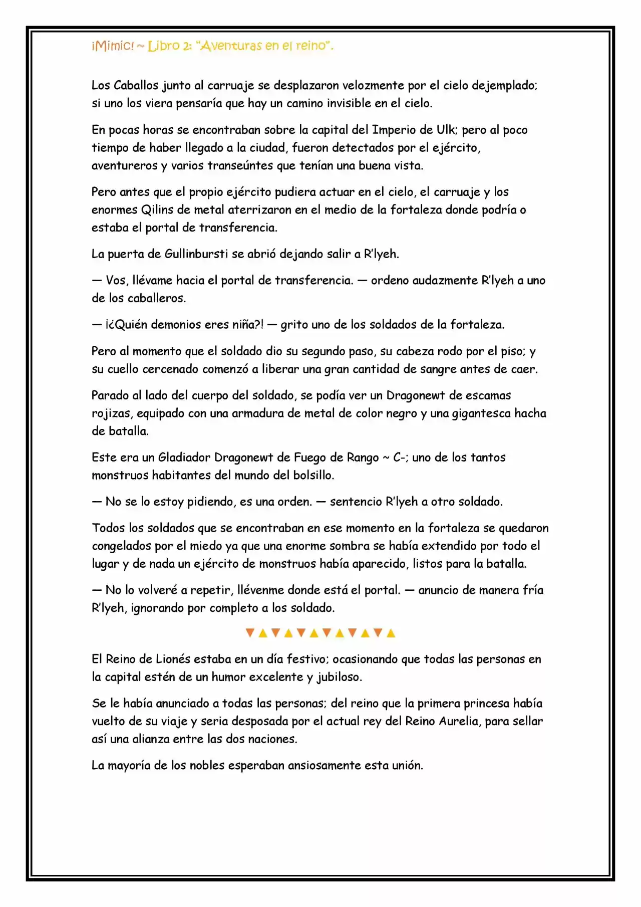 ¡Mimic! (Novela) - Capítulo 62 - Página 4 - LectorTMOo