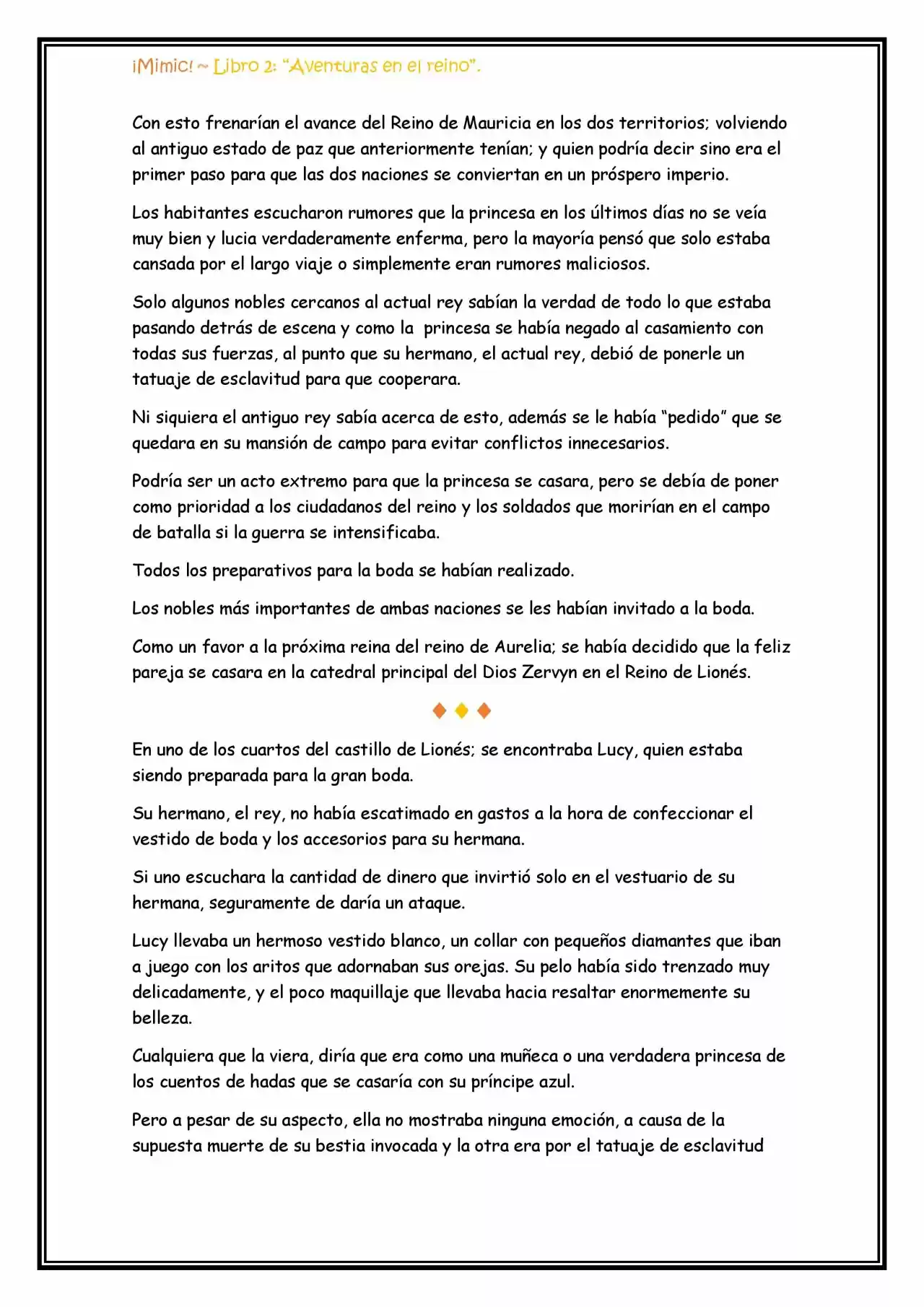 ¡Mimic! (Novela) - Capítulo 62 - Página 5 - LectorTMOo