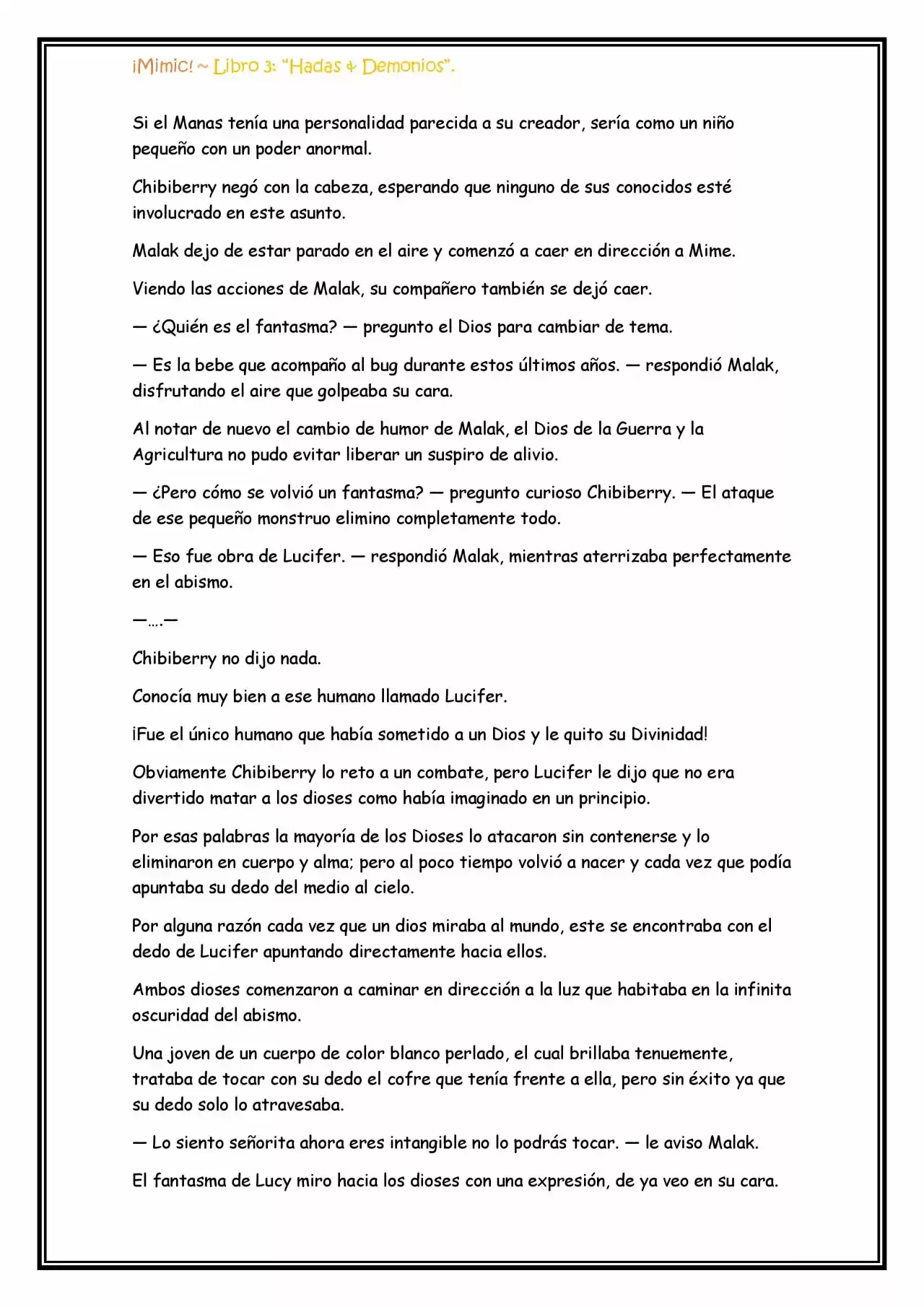¡Mimic! (Novela) - Capítulo 66 - Página 8 - LectorTMOo