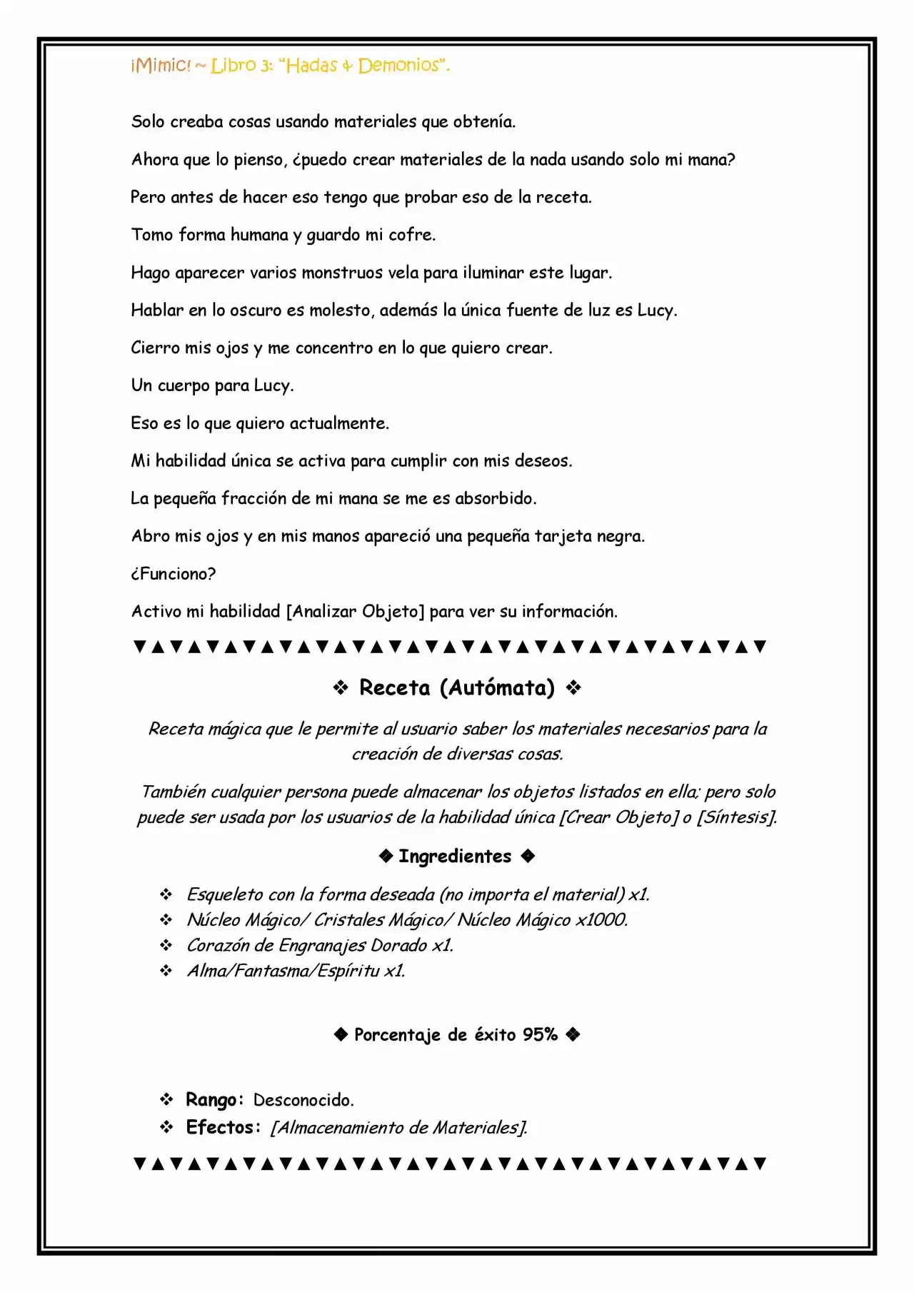 ¡Mimic! (Novela) - Capítulo 66 - Página 12 - LectorTMOo