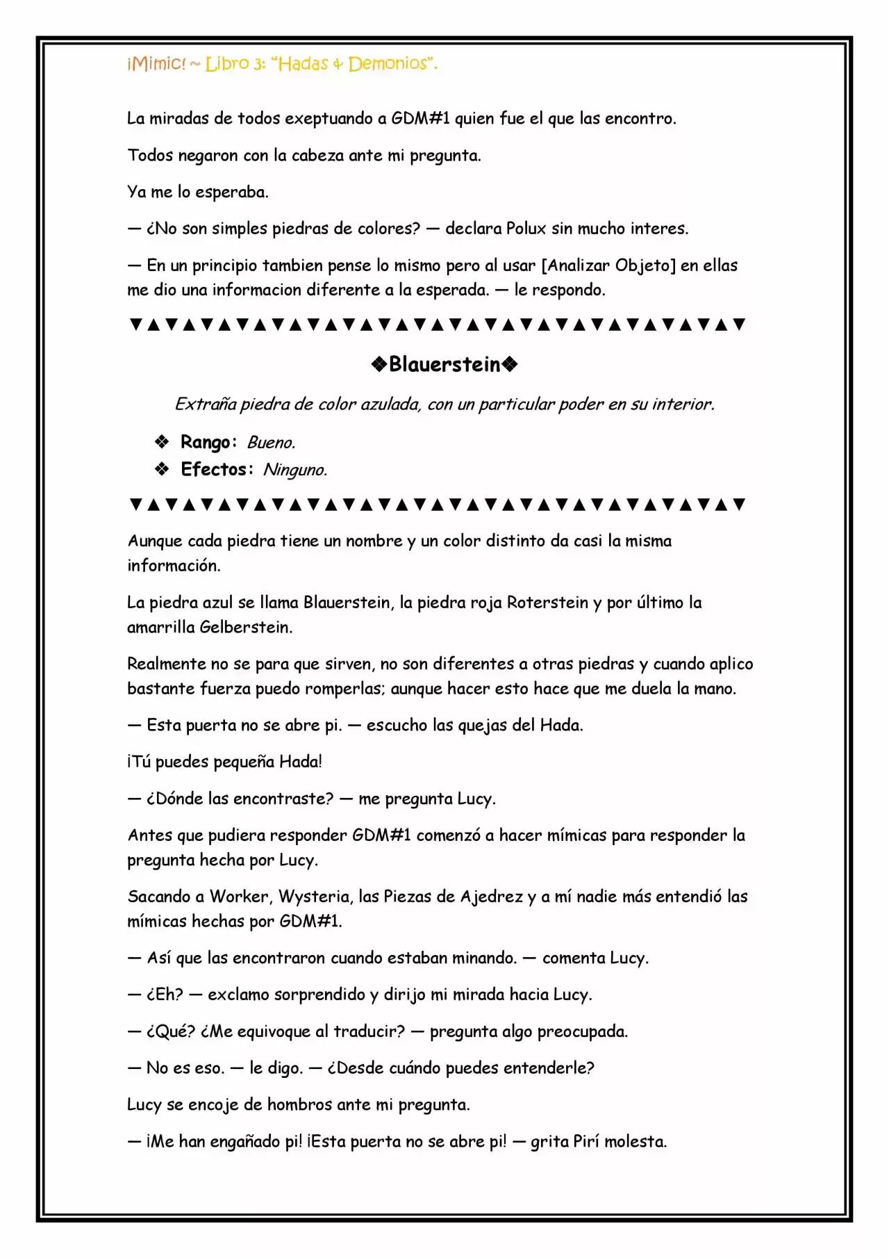 ¡Mimic! (Novela) - Capítulo 72 - Página 6 - LectorTMOo