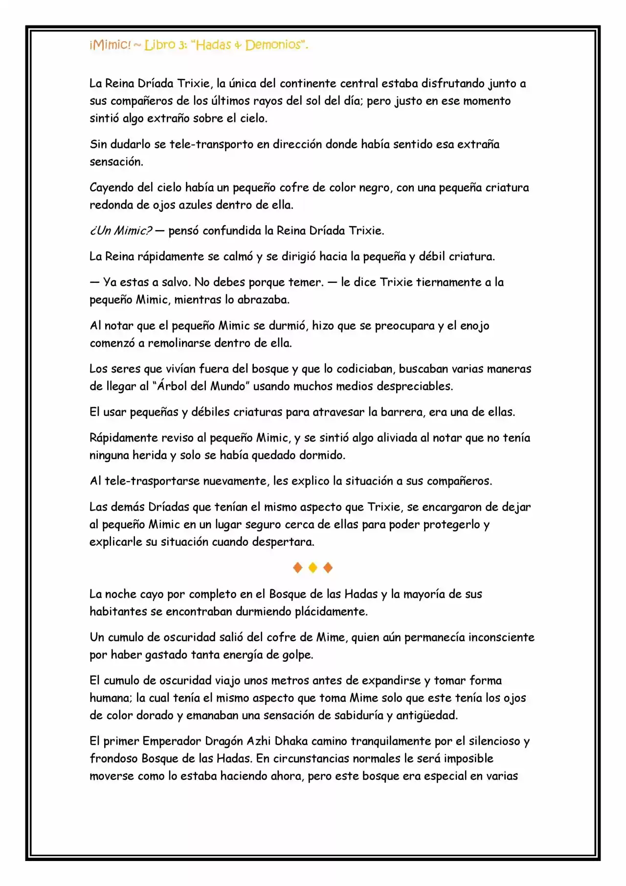 ¡Mimic! (Novela) - Capítulo 79 - Página 9 - LectorTMOo