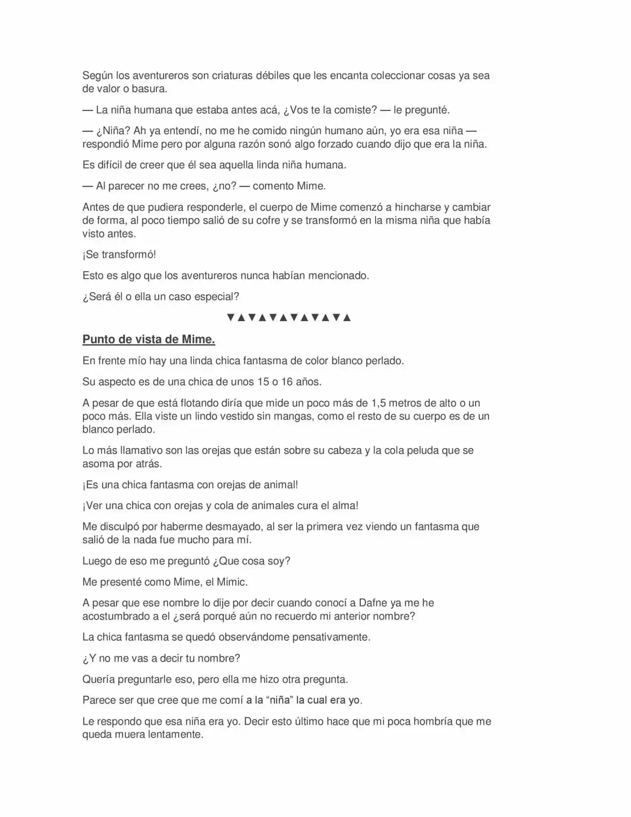 ¡Mimic! (Novela) - Capítulo 8 - Página 7 - LectorTMOo