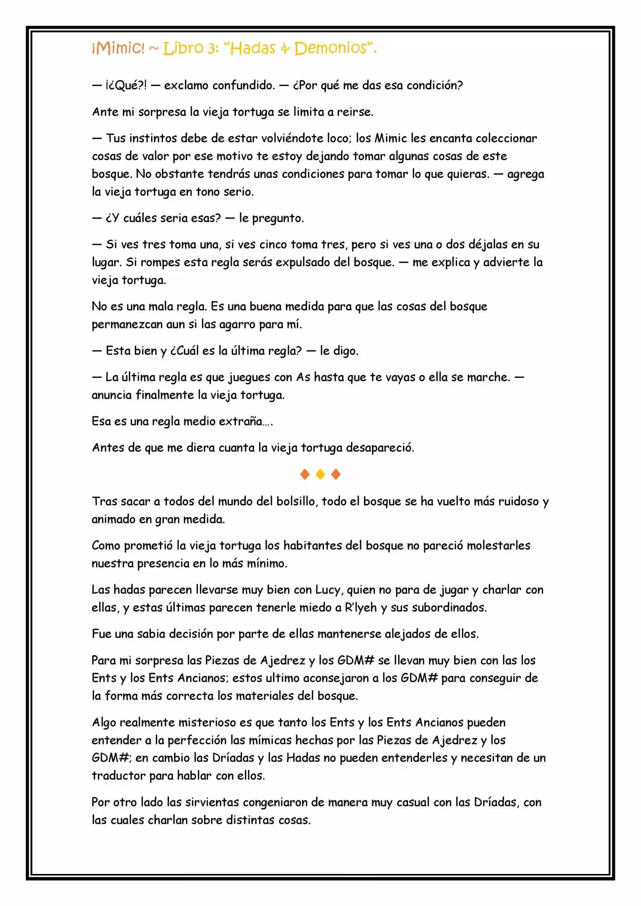 ¡Mimic! (Novela) - Capítulo 80 - Página 6 - LectorTMOo