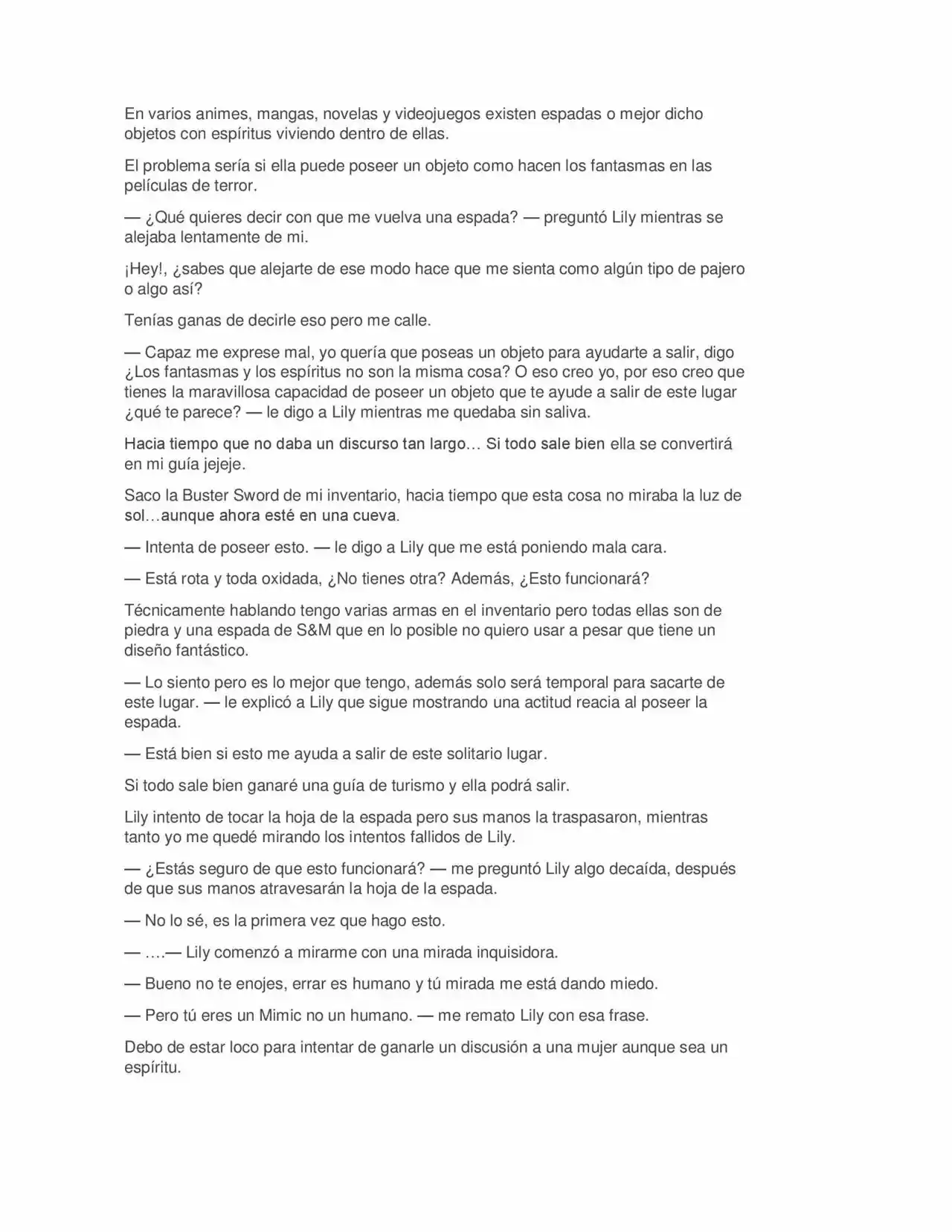 ¡Mimic! (Novela) - Capítulo 9 - Página 4 - LectorTMOo