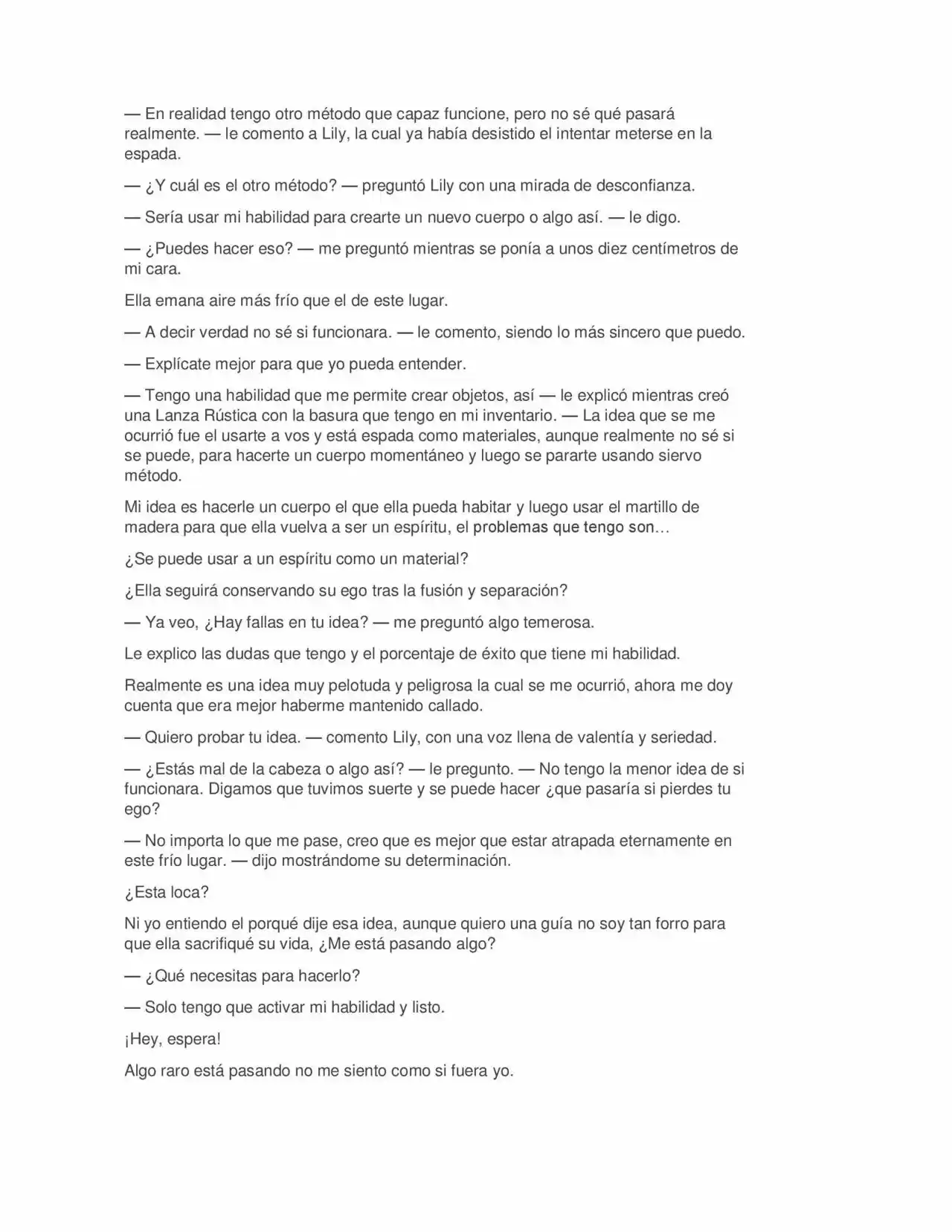 ¡Mimic! (Novela) - Capítulo 9 - Página 5 - LectorTMOo