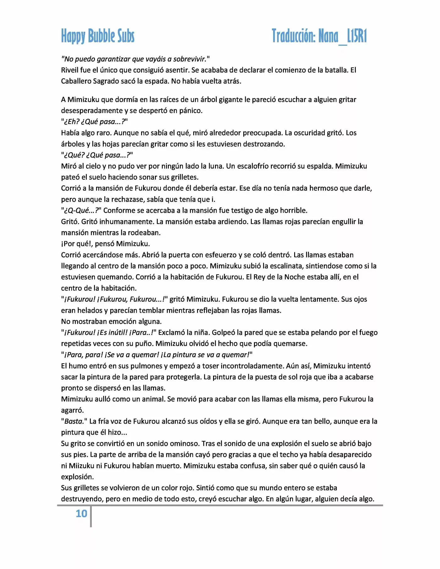 Mimizuku To Yoru No Ou (Novela) - Capítulo 4 - Página 10 - LectorTMOo