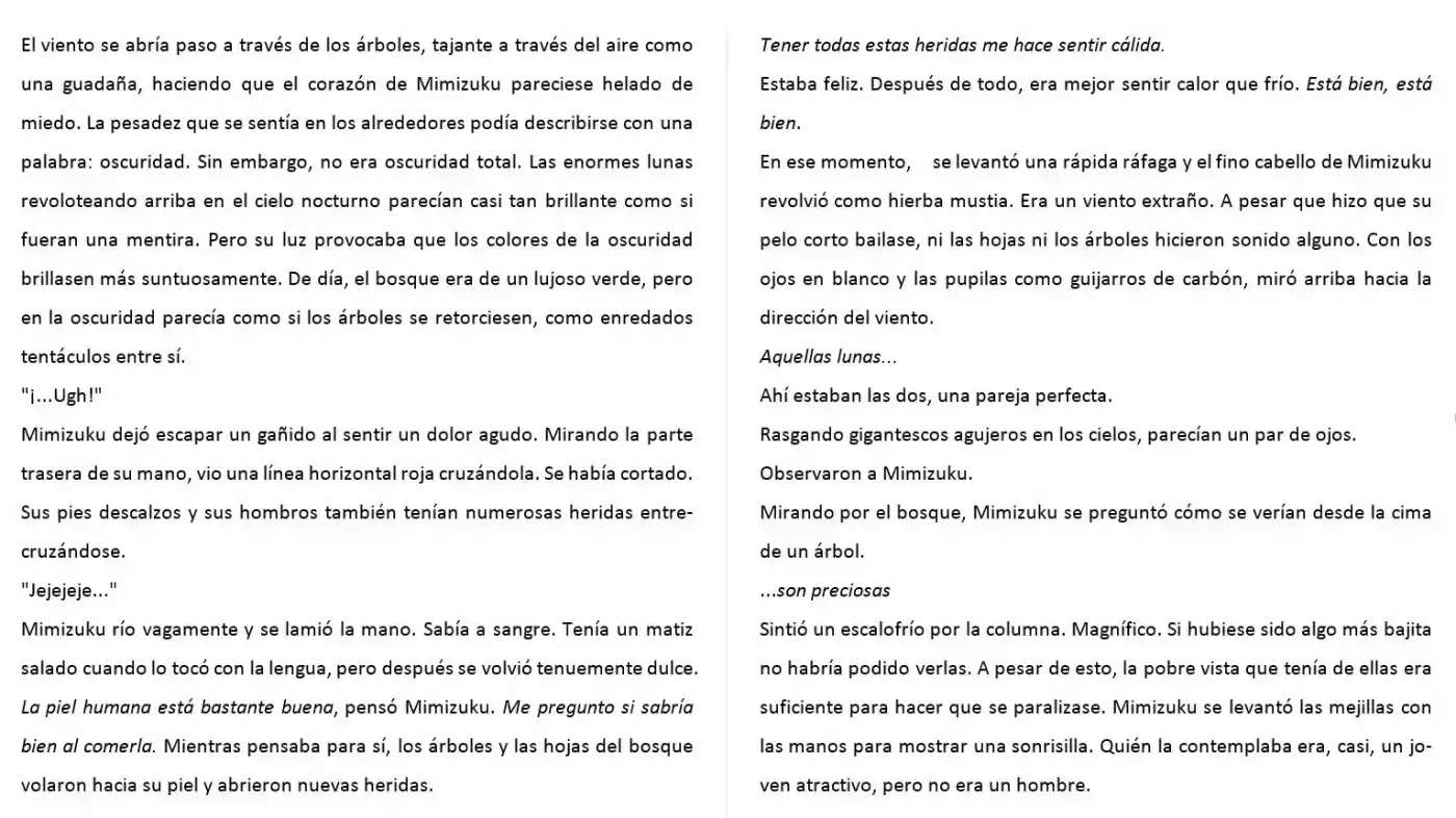 Mimizuku Y El Rey De La Noche (Novela) - Capítulo - Página 2 - LectorTMOo