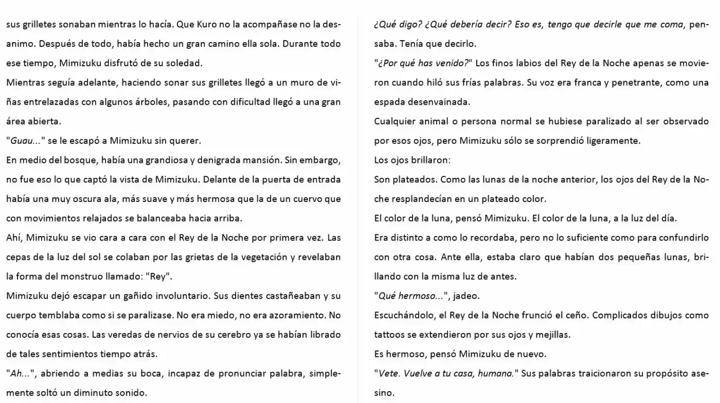 Mimizuku Y El Rey De La Noche (Novela) - Capítulo 1 - Página 10 - LectorTMOo