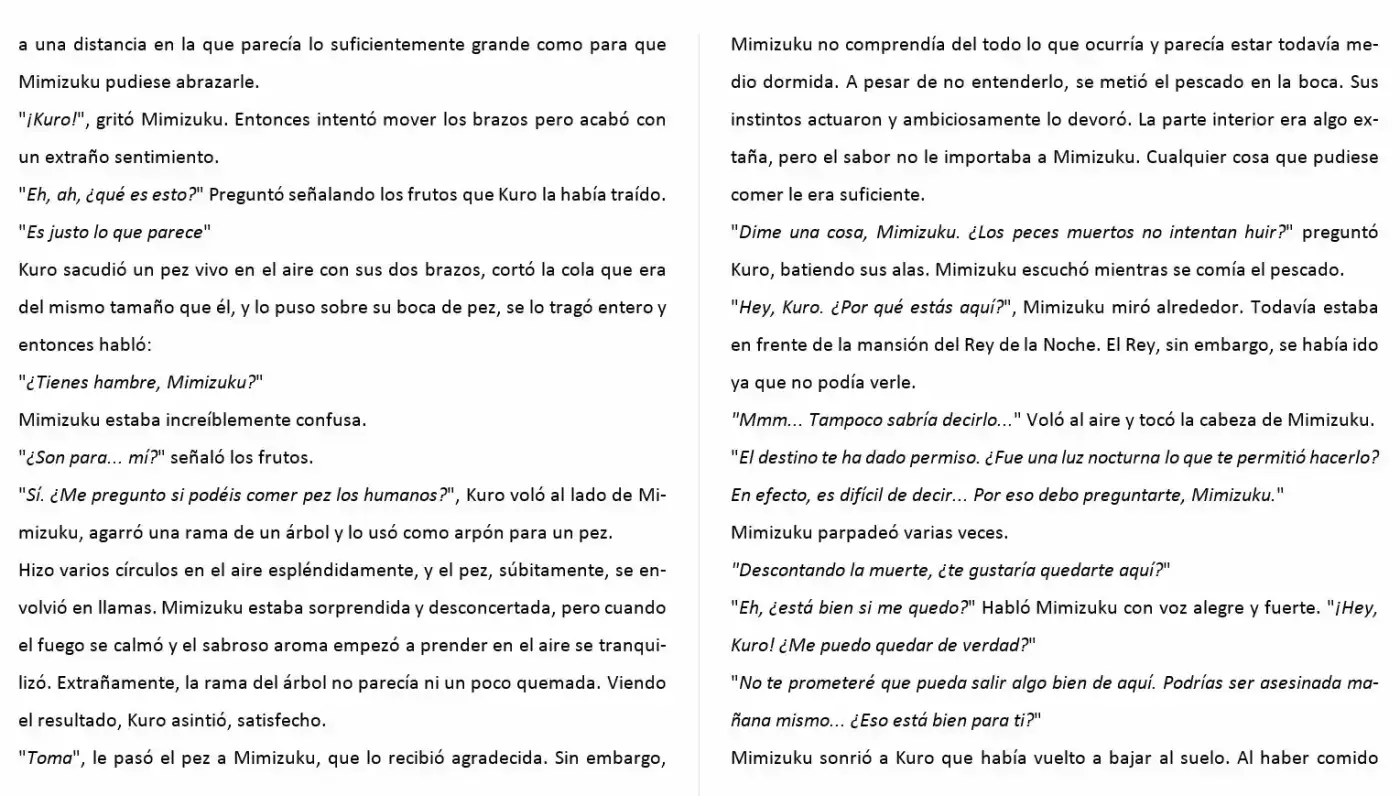 Mimizuku Y El Rey De La Noche (Novela) - Capítulo 1 - Página 12 - LectorTMOo