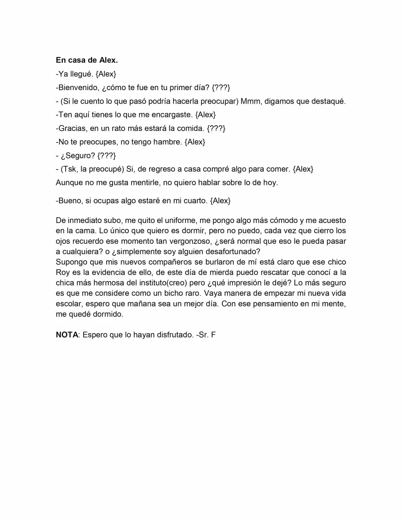 MIN:Reflexión Afectuosa (Novela) - Capítulo 2 - Página 4 - LectorTMOo