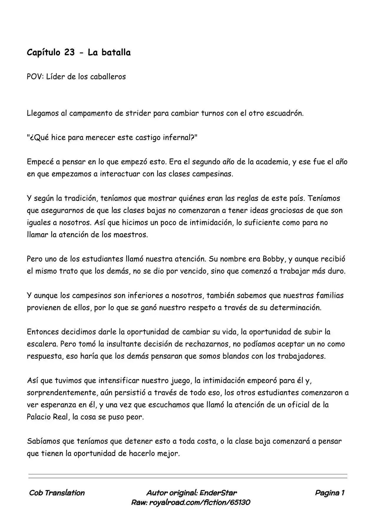 Minecraft: Un Nuevo Comienzo (Novela) - Capítulo 23 - Página 1 - LectorTMOo