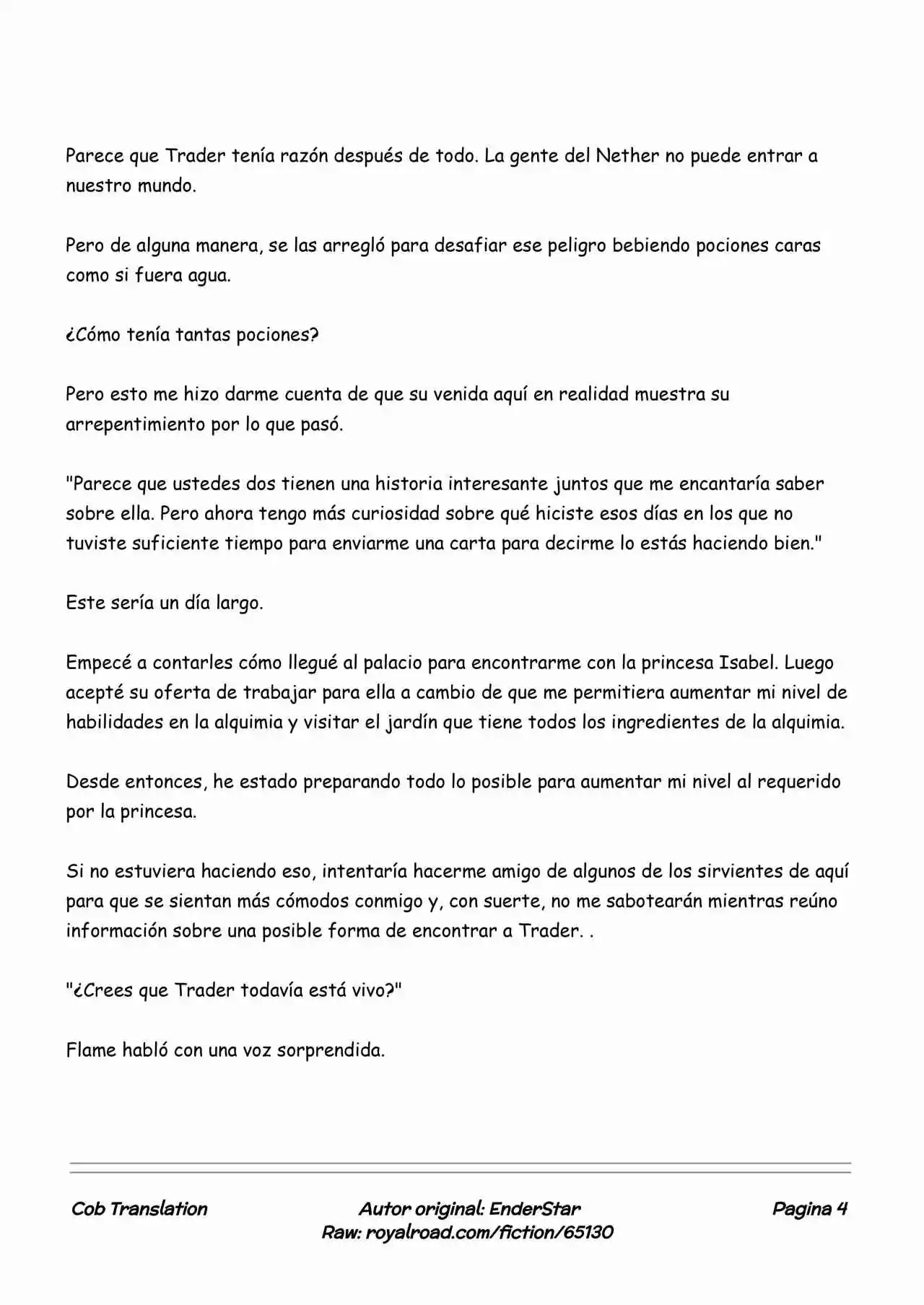 Minecraft: Un Nuevo Comienzo (Novela) - Capítulo 41 - Página 4 - LectorTMOo