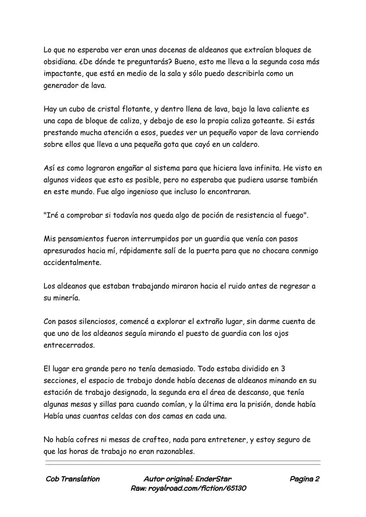 Minecraft: Un Nuevo Comienzo (Novela) - Capítulo 44 - Página 2 - LectorTMOo