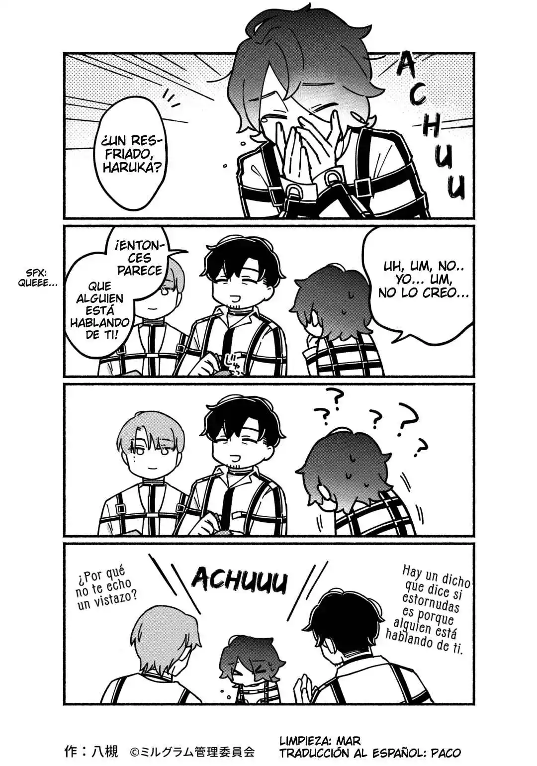 Minigram (MILGRAM 4koma) - Capítulo 13 - Página 1 - LectorTMOo