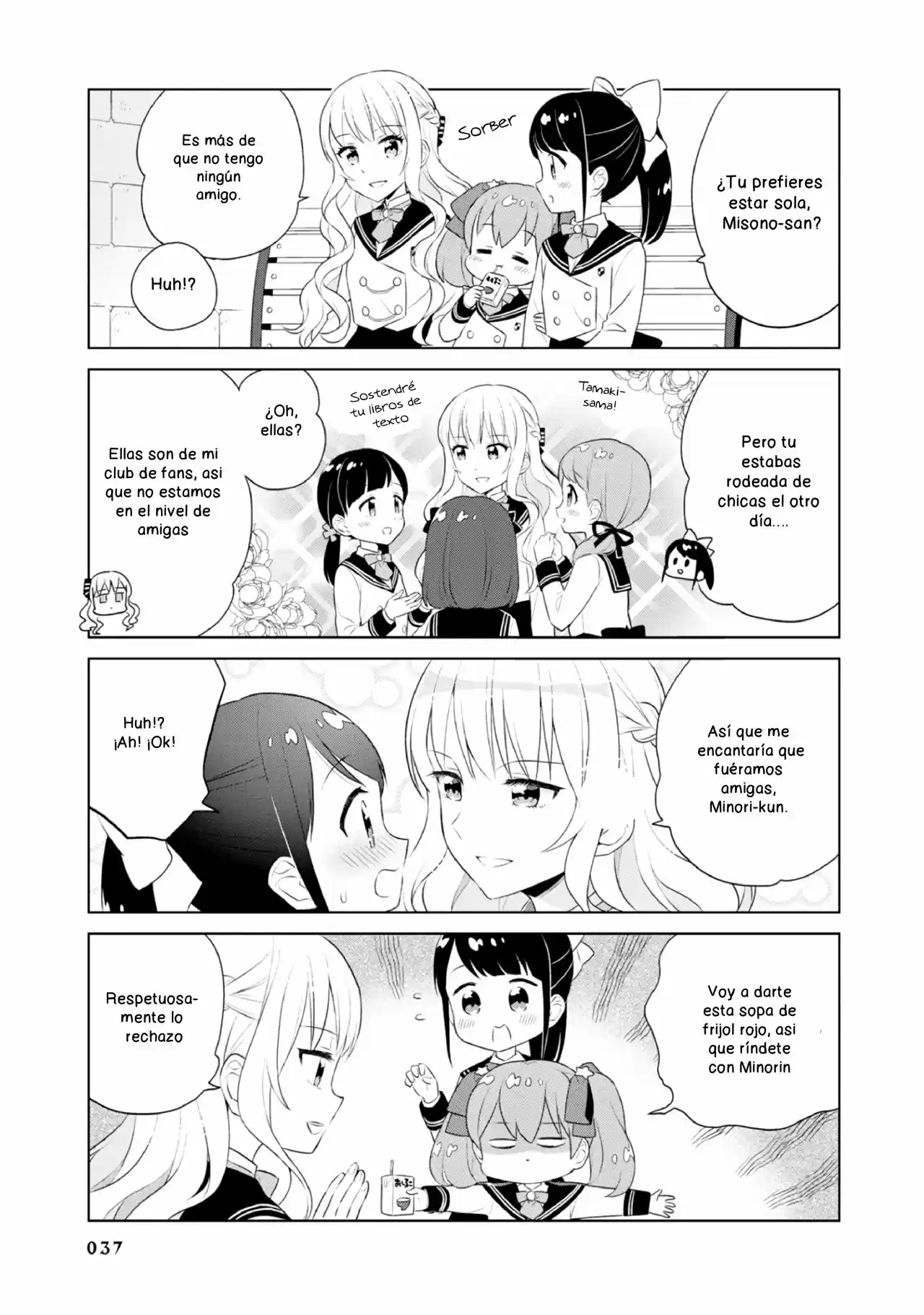 MINORI TO HYAKUNIN NO OJOUSAMA - Capítulo 3 - Página 9 - LectorTMOo