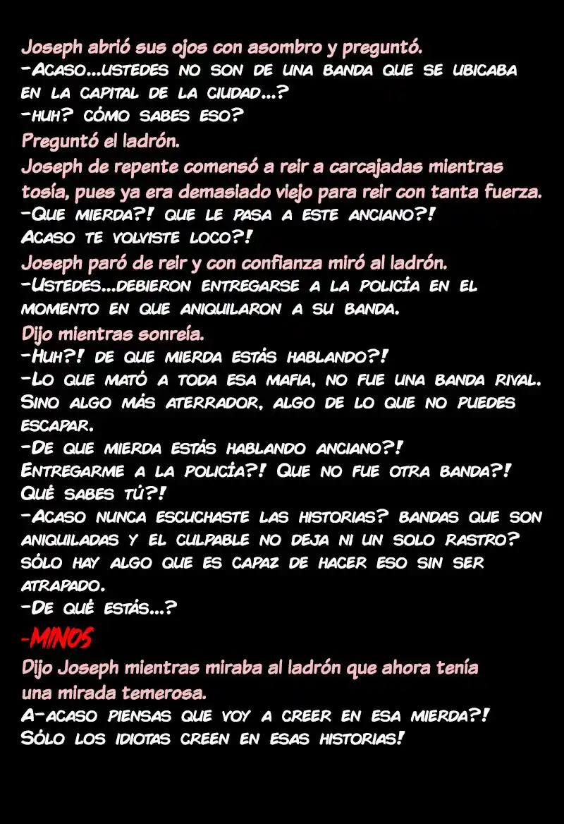 MINOS (Novela) - Capítulo 1 - Página 8 - LectorTMOo