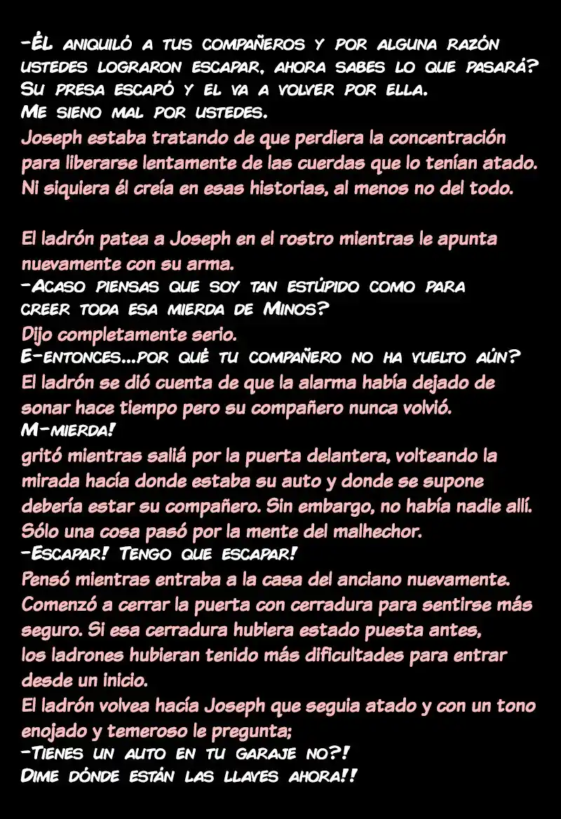 MINOS (Novela) - Capítulo 1 - Página 9 - LectorTMOo