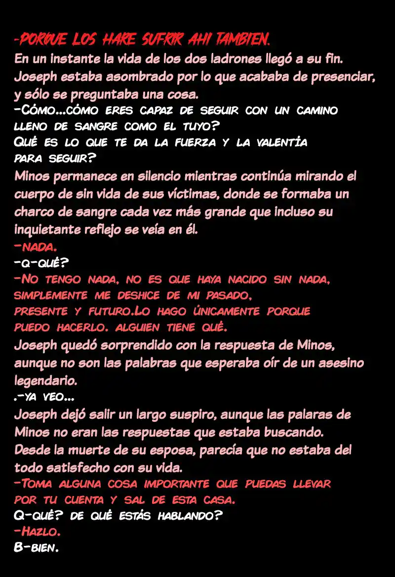 MINOS (Novela) - Capítulo 1 - Página 13 - LectorTMOo