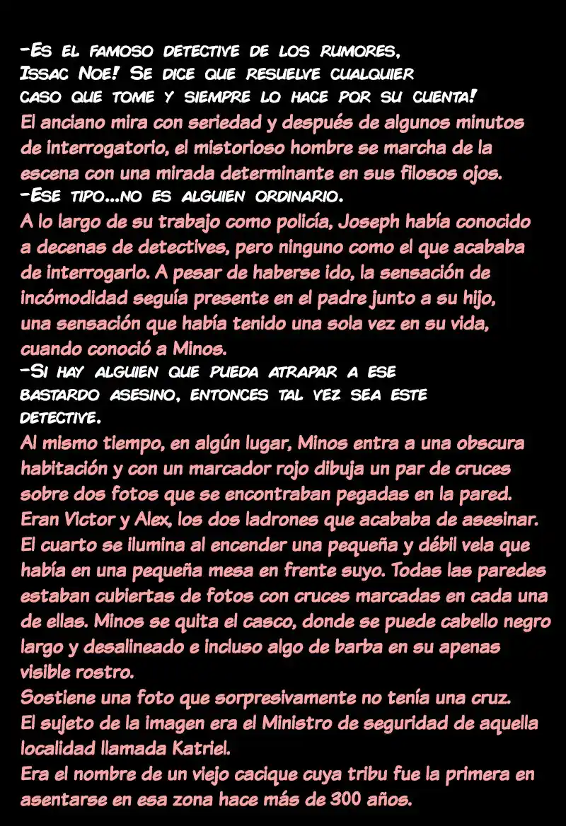 MINOS (Novela) - Capítulo 1 - Página 16 - LectorTMOo