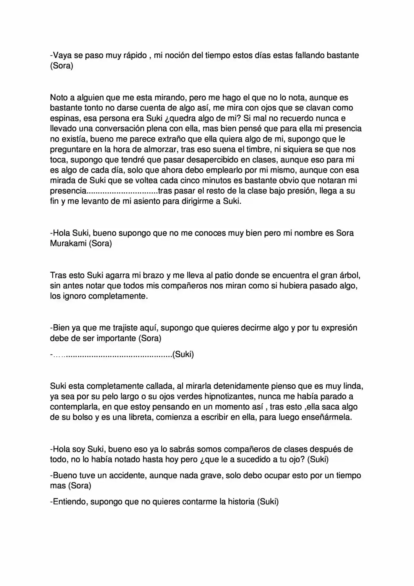 Mirai Kuro (Novela) - Capítulo 4 - Página 4 - LectorTMOo
