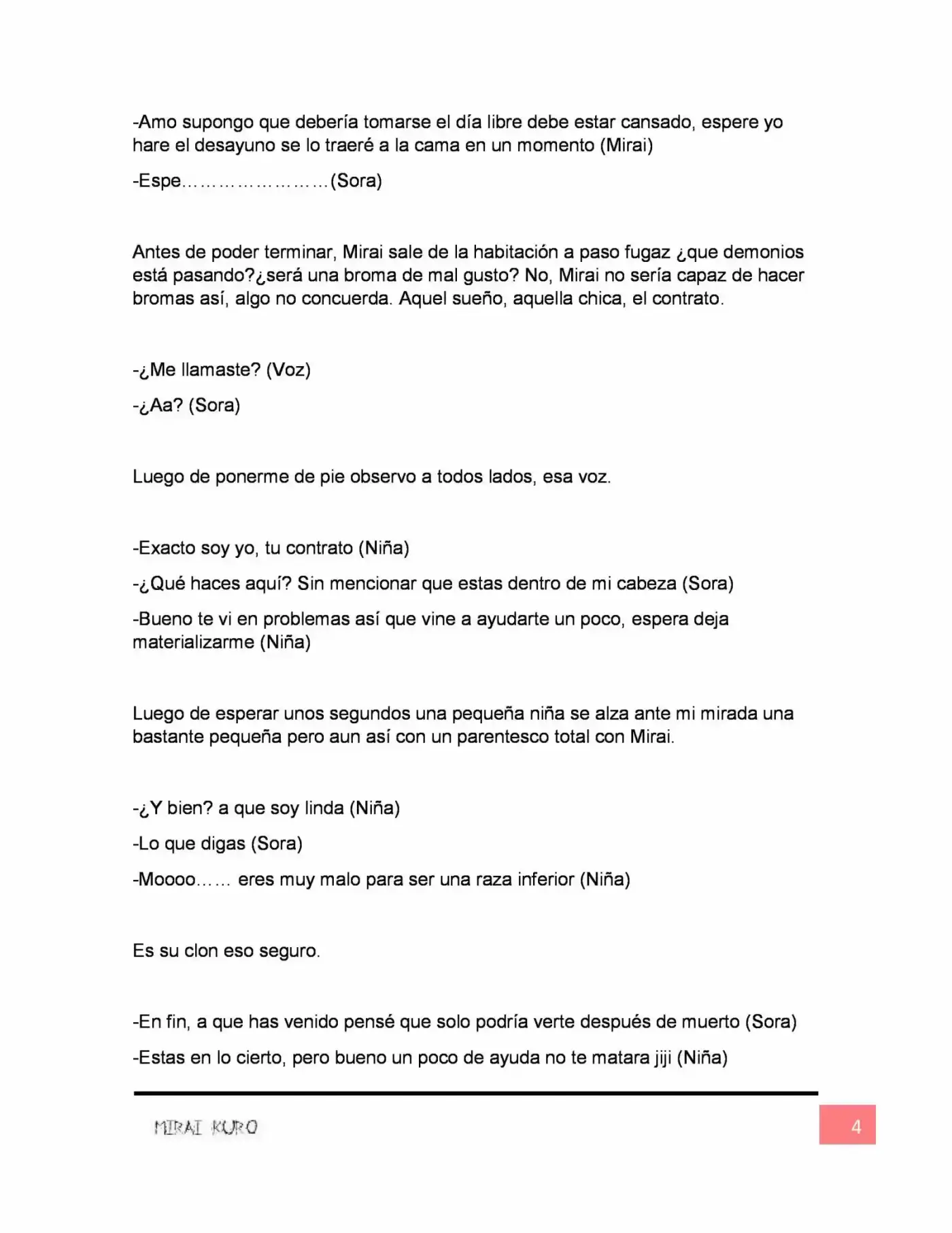 Mirai Kuro - Capítulo 17 - Página 4 - LectorTMOo