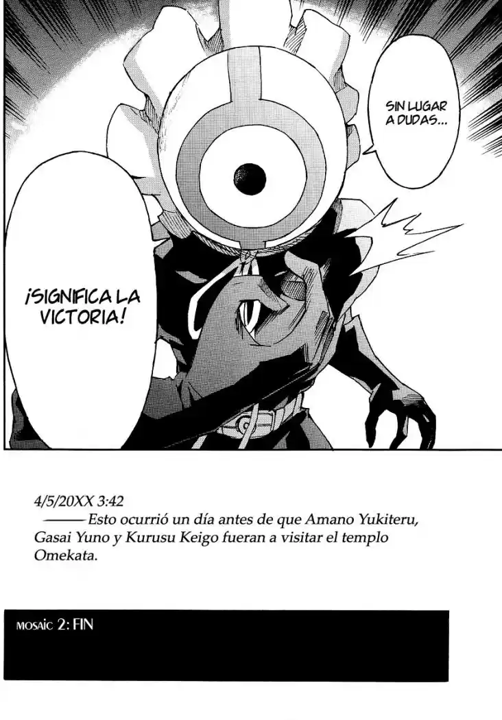 Mirai Nikki Mosaic - Capítulo 2 - Página 36 - LectorTMOo