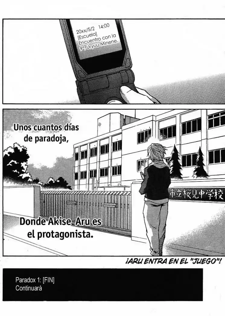 Mirai Nikki Redial - Capítulo 1 - Página 36 - LectorTMOo