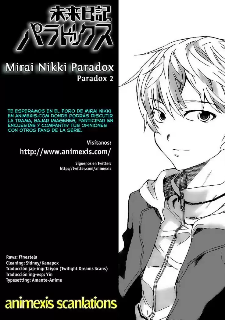 Mirai Nikki Redial - Capítulo 2 - Página 34 - LectorTMOo