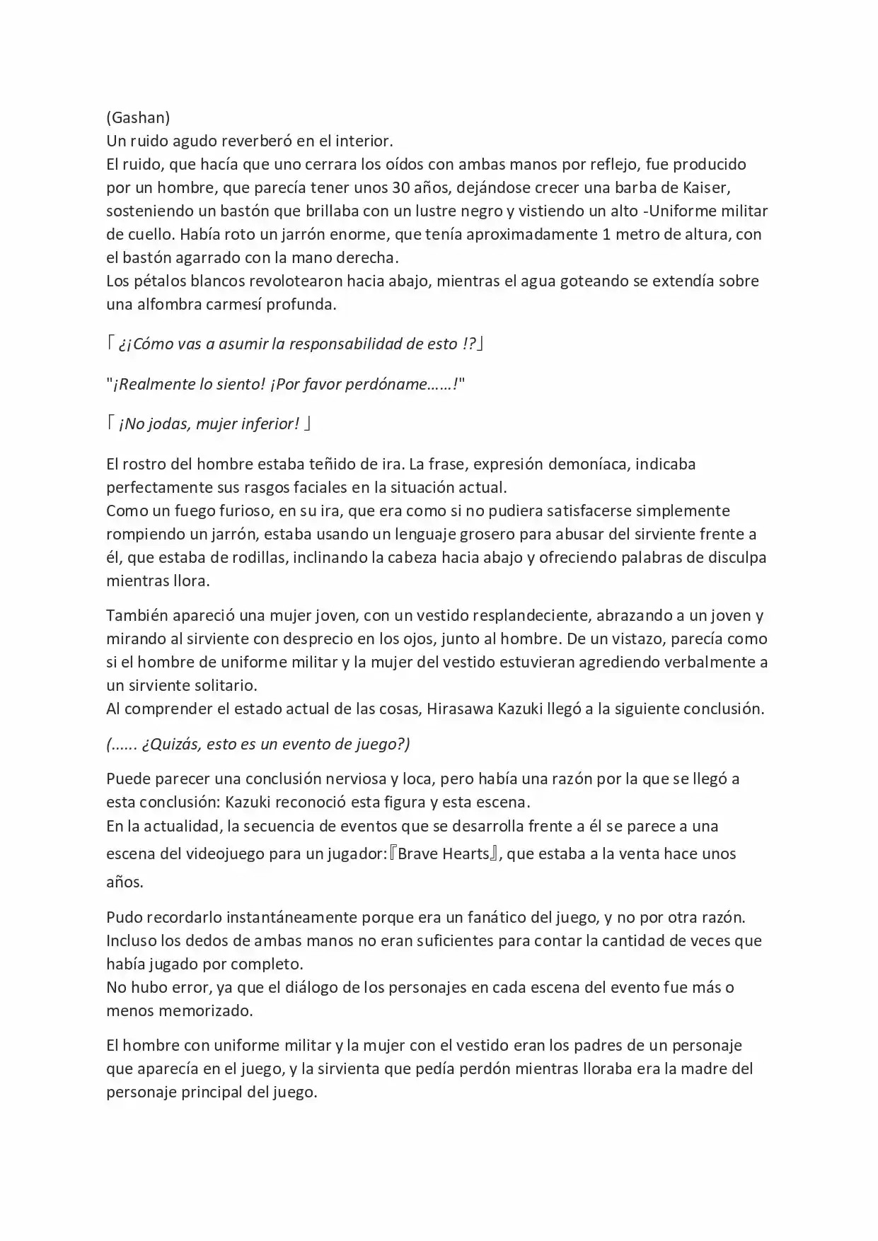 Mis Banderas De La Muerte No Muestran Señal De Terminar (Novela) - Capítulo 1 - Página 1 - LectorTMOo