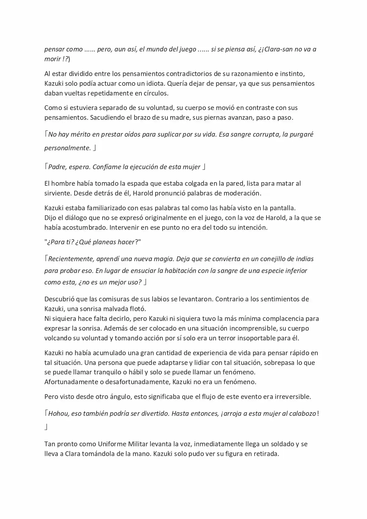 Mis Banderas De La Muerte No Muestran Señal De Terminar (Novela) - Capítulo 1 - Página 3 - LectorTMOo
