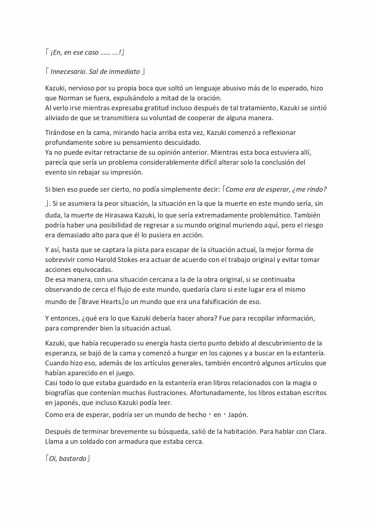 Mis Banderas De La Muerte No Muestran Señal De Terminar (Novela) - Capítulo 2 - Página 5 - LectorTMOo