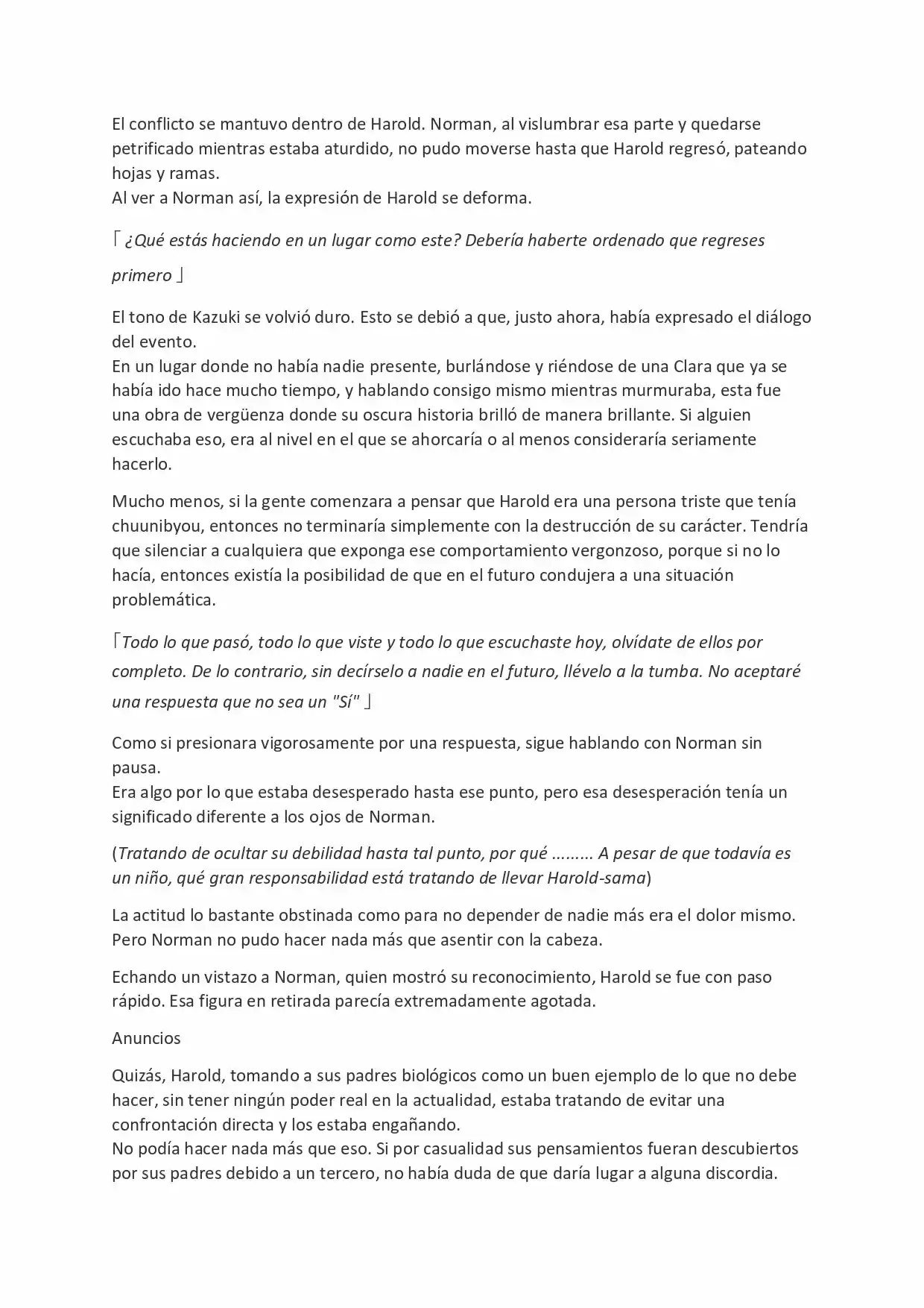 Mis Banderas De La Muerte No Muestran Señal De Terminar (Novela) - Capítulo 4 - Página 8 - LectorTMOo