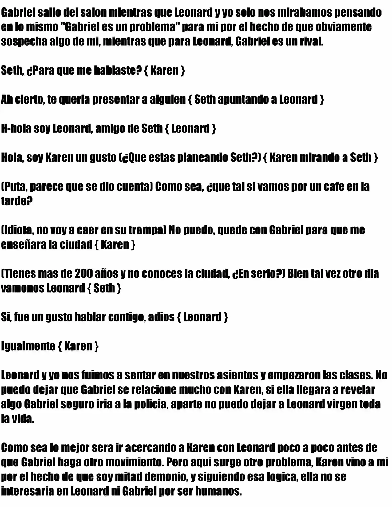 Mis Demonios (Novela) - Capítulo 3 - Página 7 - LectorTMOo