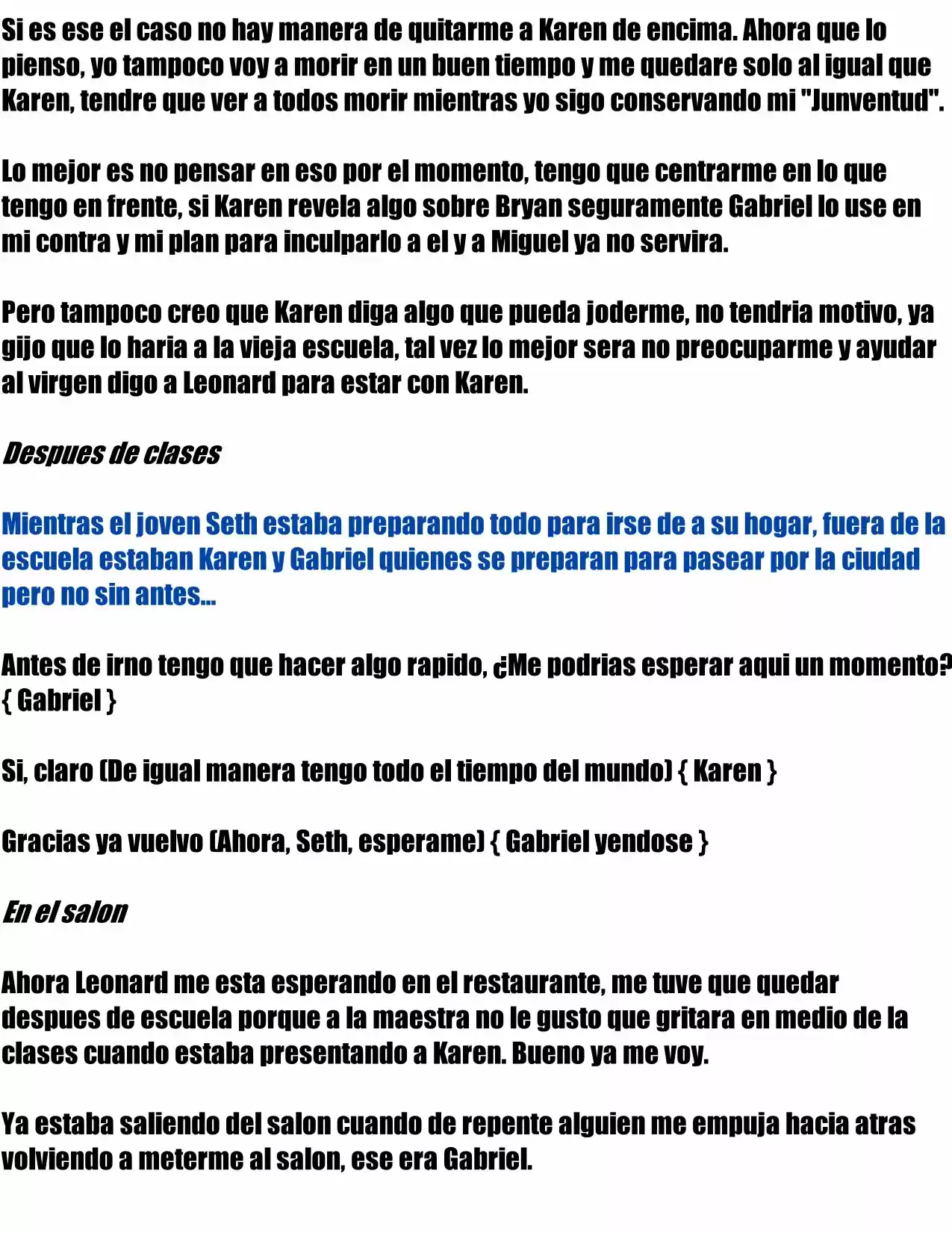 Mis Demonios (Novela) - Capítulo 3 - Página 8 - LectorTMOo