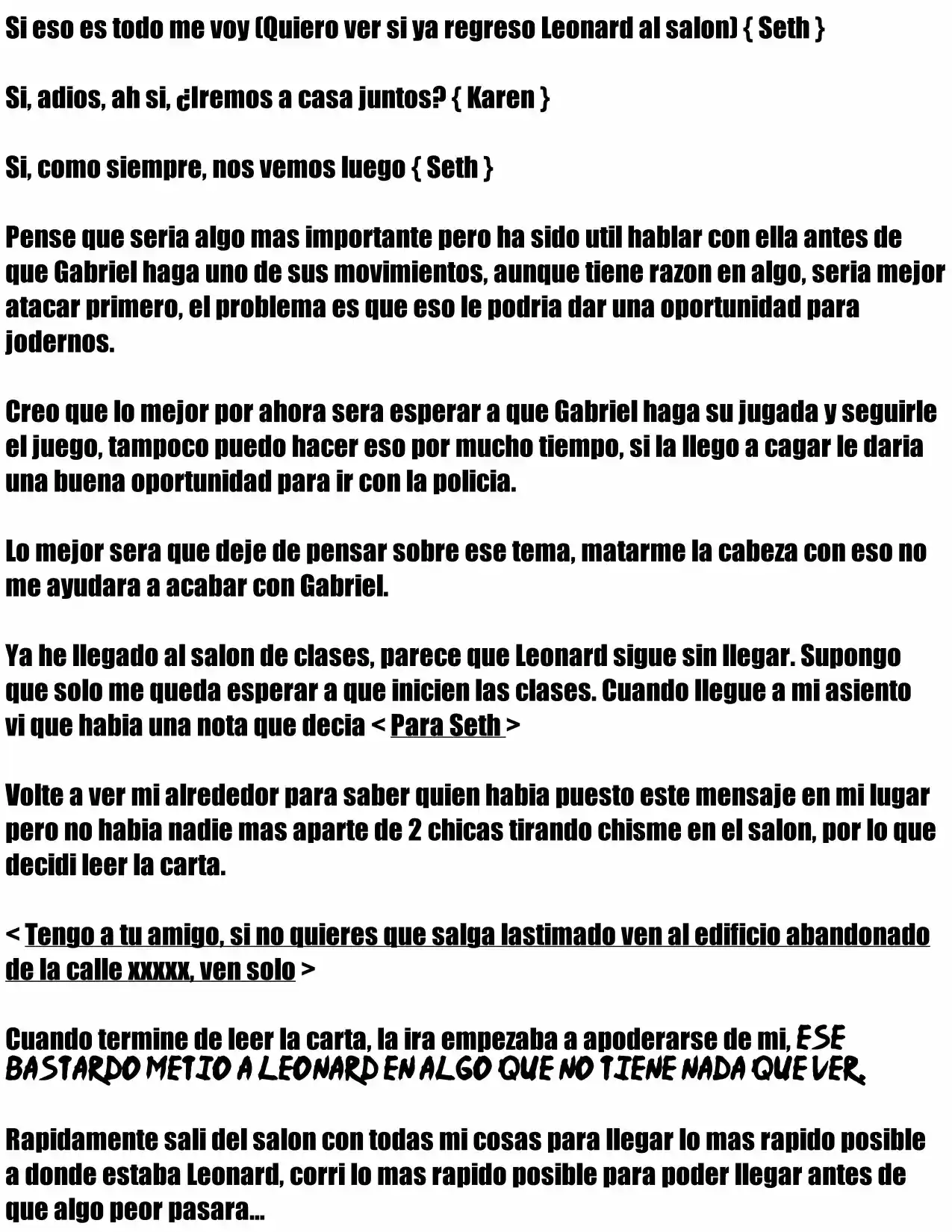 Mis Demonios (Novela) - Capítulo 5 - Página 6 - LectorTMOo