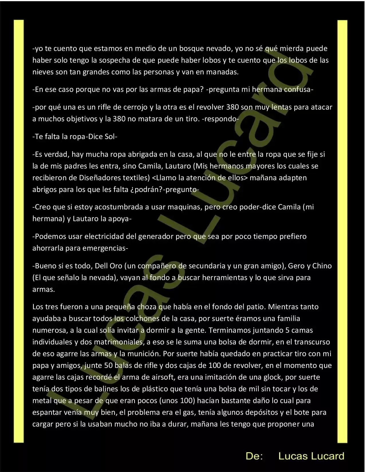 Mis Invitados Y Yo, En Otro Mundo (Novela) - Capítulo 1 - Página 4 - LectorTMOo